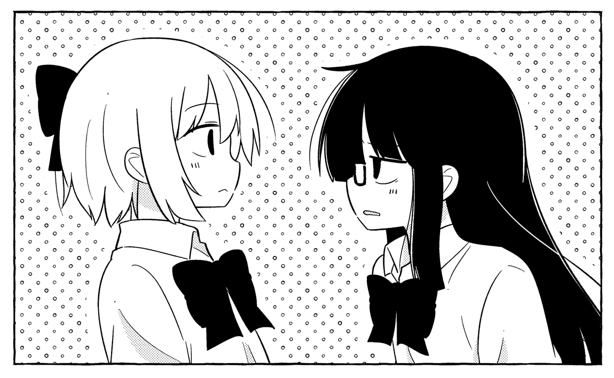 かわいく描けた横顔 