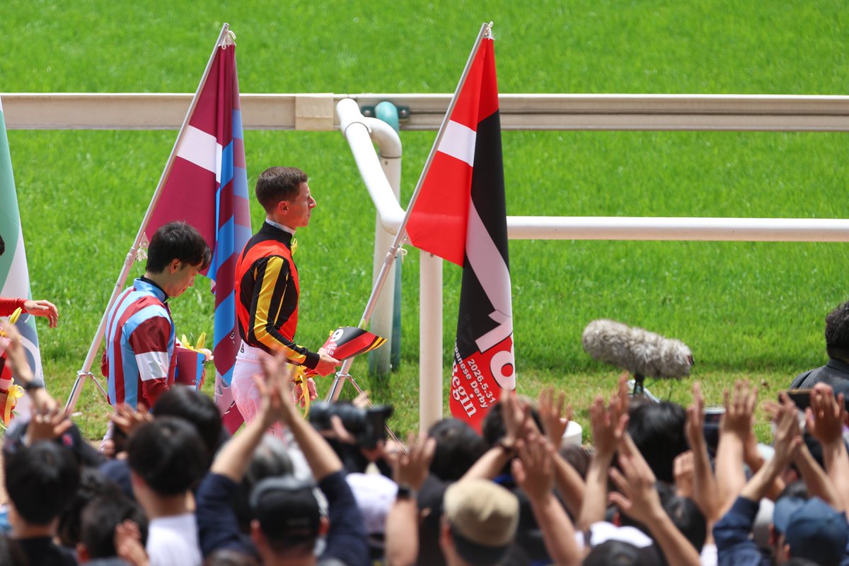 Orfe20122013's tweet photo. Damian Lane🇦🇺
THE TOKYO YUSHUN (JAPANESE DERBY)🏆
May 31, 2026☀ https://t.co/FJgNt4REbS
