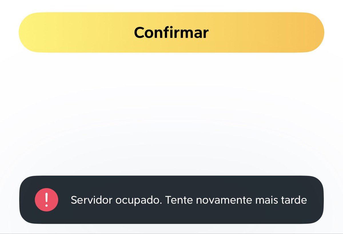 NewsTalento's tweet photo. @99Pay Como se paga boleto com servidor ocupado há 2 dias? https://t.co/C1ZjC6yJAK