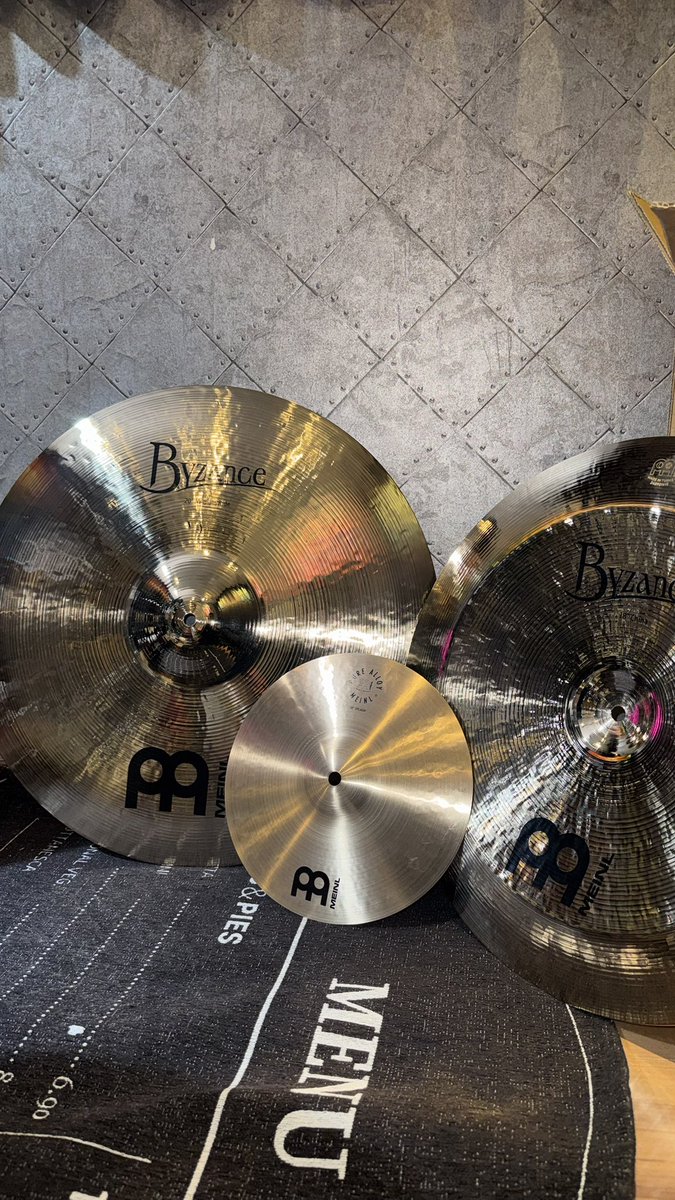 halkimura_'s tweet photo. NEW MEINL❤️‍🔥🤘🏻😎💎 https://t.co/kFKbDp45RK