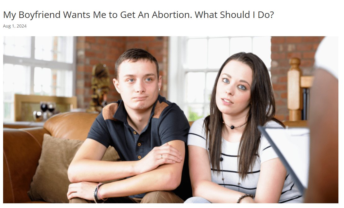 UnityNewsNet's tweet photo. Notice that all abortion adverts and marketing is always targeted towards White People. https://t.co/CEVRsZNcFj
