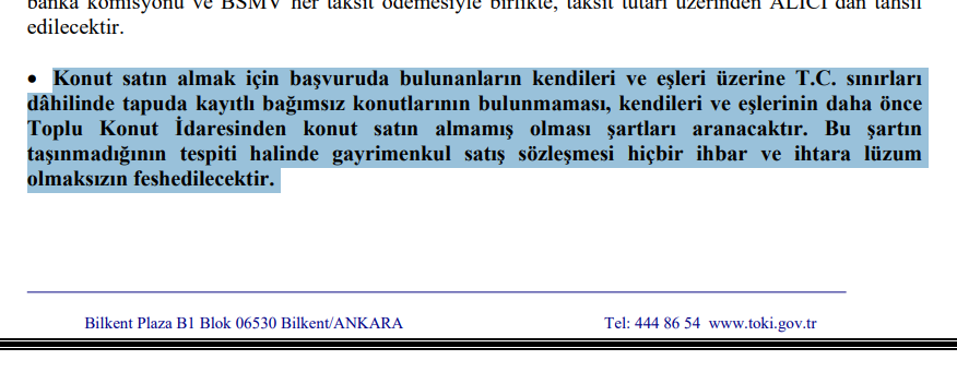 appsettingsJson's tweet photo. @immortallover3 @akselmelkonyan Konut satın almak için başvuruda bulunanların kendileri ve eşleri üzerine T.C. sınırları dâhilinde tapuda kayıtlı bağımsız konutlarının bulunmaması, kendileri ve eşlerinin daha önce Toplu Konut İdaresinden konut satın almamış olması şartları aranacaktır. https://t.co/WQWlV1hSf9