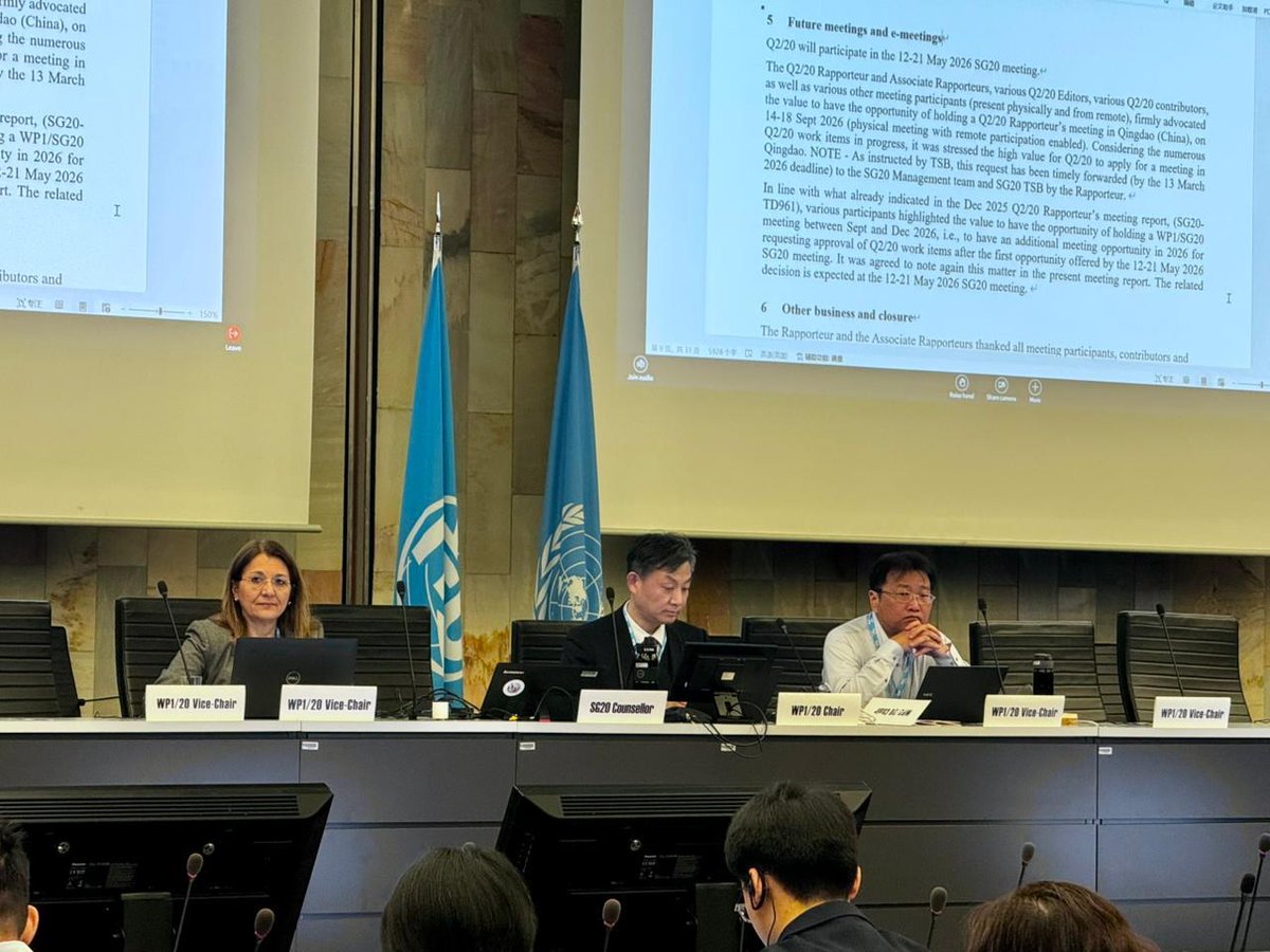 hellasqci's tweet photo. #SEEWQCI &amp; #HellasQCI participated in the ITU-T SG20 meetings in 🇨🇭 on 12–14/5, presenting quantum-secure communications use cases from the national #HQCI infrastructure.

🔗Read more: https://t.co/54ehnFfsbL 

#EuroQCI #ITU #QuantumCommunication #TransEuroOGS #CEFDigital https://t.co/TGZzhyO3fa