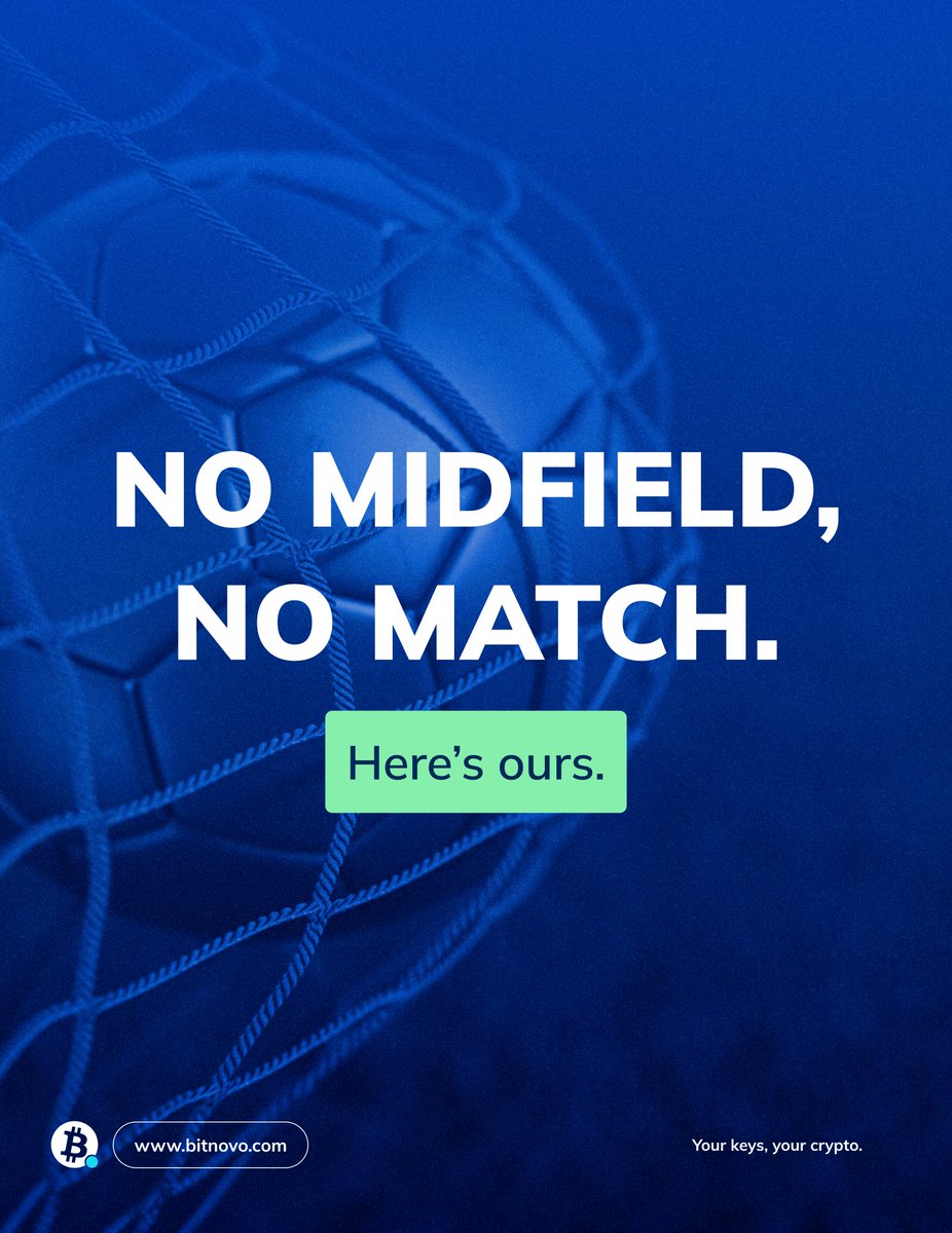 bitnovo's tweet photo. Everyone put an expiry date on them years ago. They’re still on the pitch.

Three meme coins running the midfield at World Cup 26.

We saw it coming.

#Bitnovo #BitnovoWallet #DOGE #PEPE #SHIBA https://t.co/LeMur0xcu9