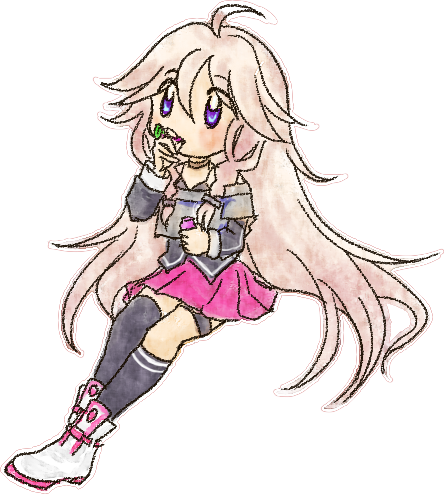 ruruko_miru's tweet photo. だいぶ昔に動画用に描いたIAちゃん https://t.co/Dr74MmxnA4