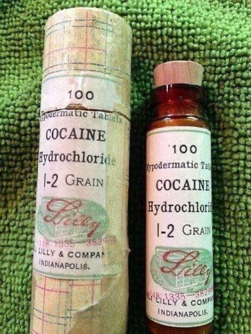 Rainmaker1973's tweet photo. Pills against cold, 1906 https://t.co/CtYmrWhvtB