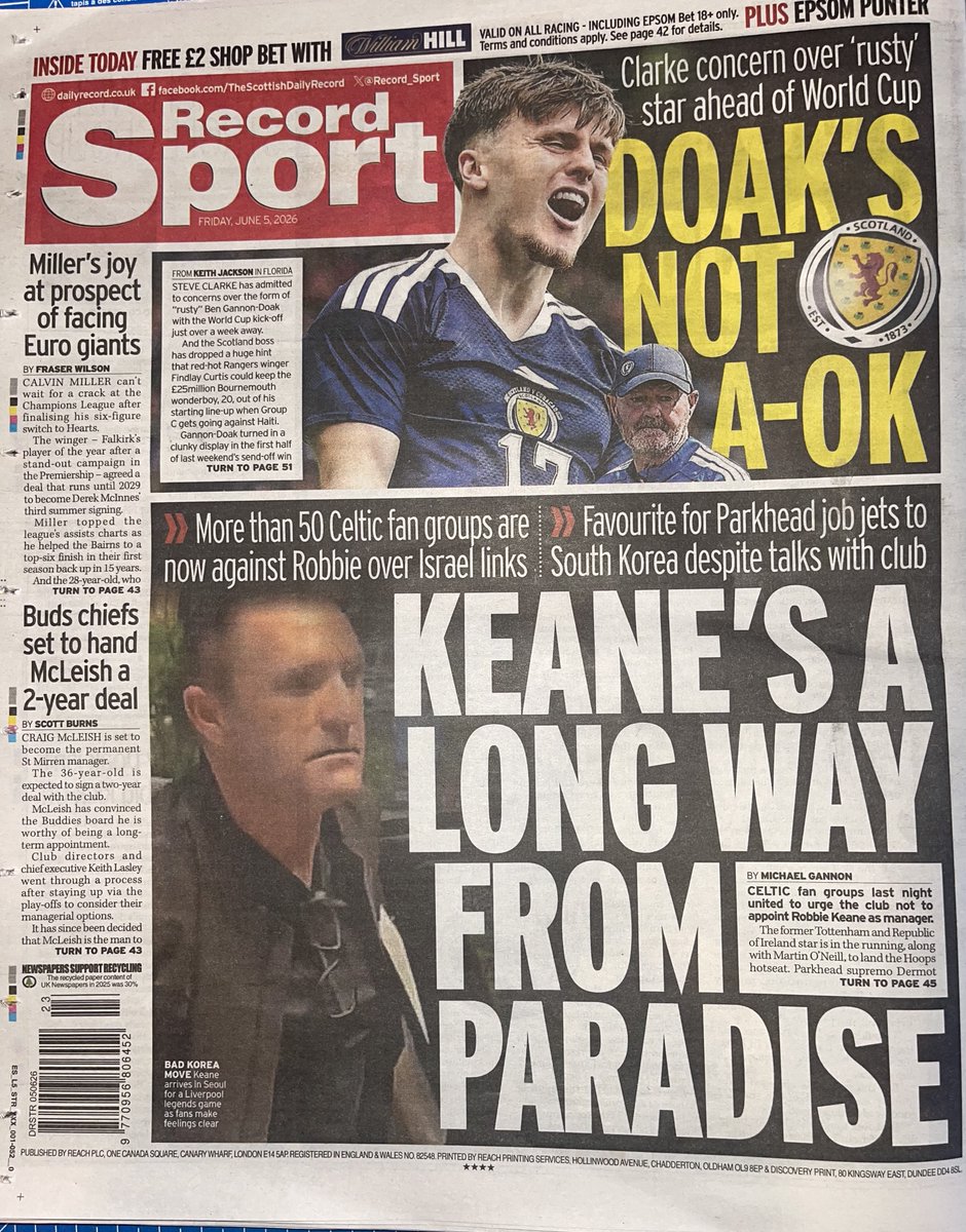 GrandmasterSuck's tweet photo. Friday's Back Pages - 31 images https://t.co/C19FdaoekX https://t.co/vL8mDozv4l