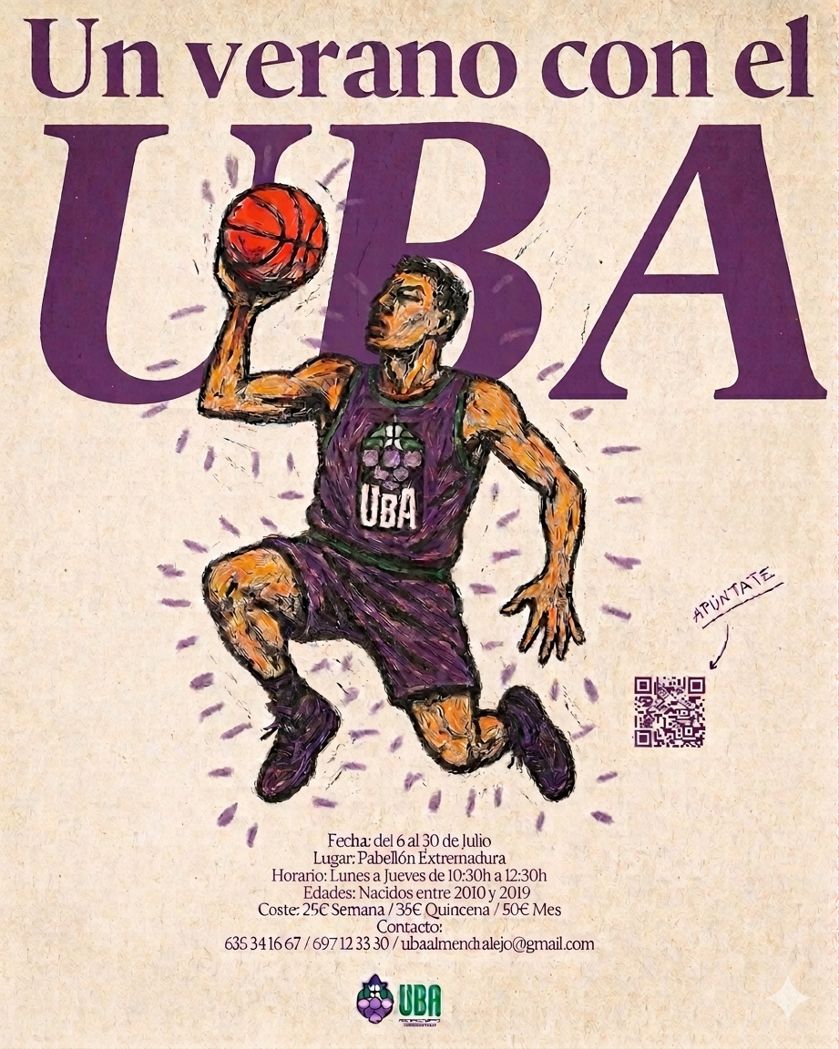 radiocomarca's tweet photo. UBA lanza una nueva edición de su campus estival de baloncesto https://t.co/yHlDNYZpaR https://t.co/9FpwVRKqV9
