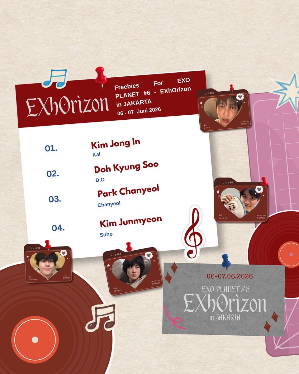 gabuttaja716412's tweet photo. Freebies EXhOrizon Jakarta Random keychain

 🗓06-07 Juni 2026
📍 Indonesia Arena
⏰️ TBA

how to claim : 
- find me &amp; say "Hai"
- like &amp; RT are appreciated
- kindly tag me if you got it

See u EXO-L!!! https://t.co/GYxbV1n8vV