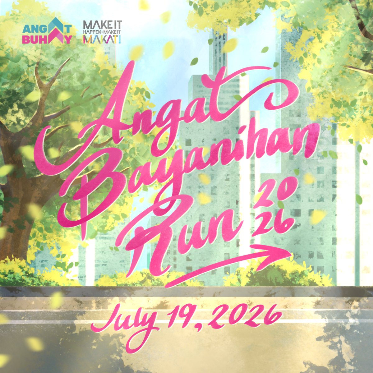 angatbuhay_ph's tweet photo. Tak is bo with Angat Buhay. Cardio, pero community building. Ano tara?

Registration opens next week. Kitakits sa Makati! https://t.co/CUNFyjaqNq