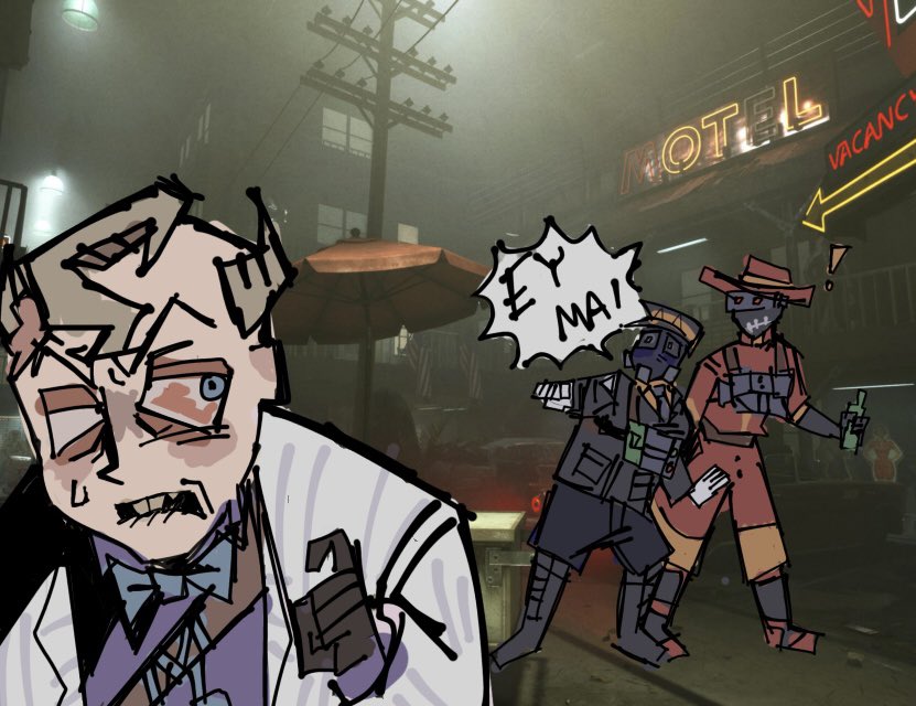 zermuncode's tweet photo. me and my buddies reagents . getting wayyy back into da #outlasttrials grind https://t.co/QM7qpMmvWg