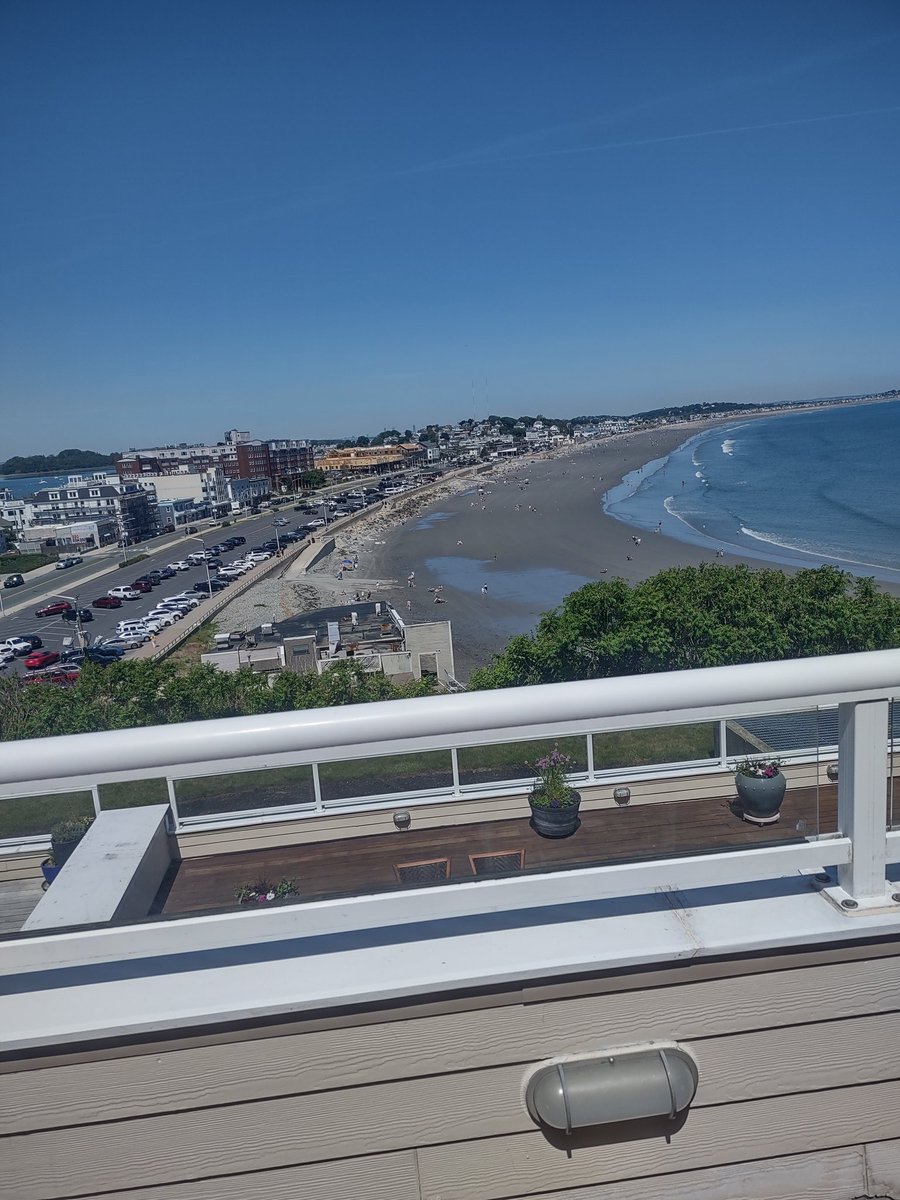 joelshapiro20's tweet photo. @HeartEyes4Brady Hey RK. There is suppose to be a "Beach Takeover" today. I'll be doing odd jobs with my father in-law today. This will be one of our views for a while.  Have a wonderful day. https://t.co/yOCzLrhnpb