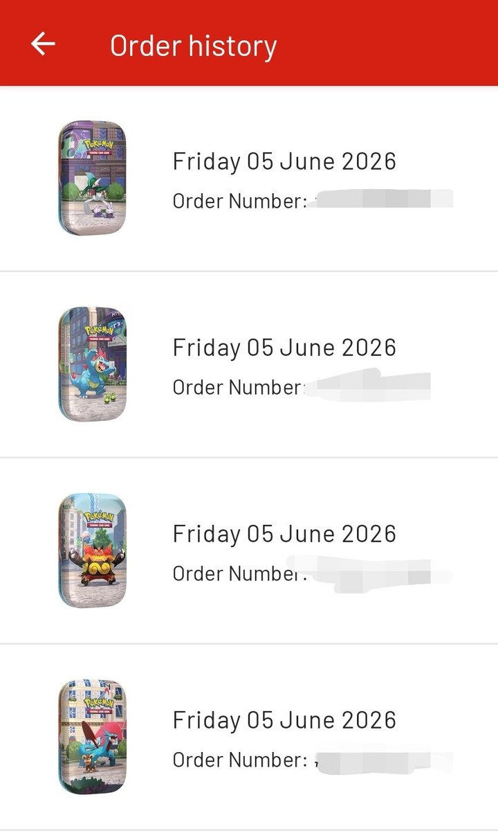 SamHudson2801's tweet photo. @pokemondealsuk Thank you. Got the 4 I needed 😊 https://t.co/TFmcJklD6s