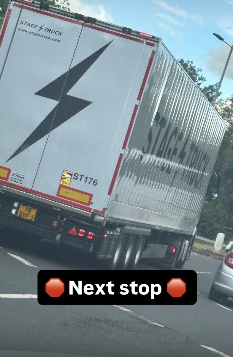 jeremyWulc's tweet photo. #thecuretour #thecure #ontheroad #truck #cure #nextstop #festival #thecureontour https://t.co/PTq6sgtxX9