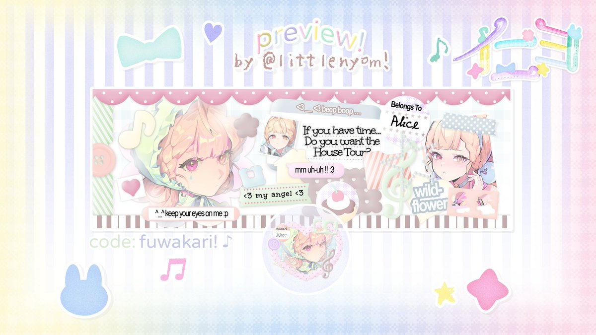 littlenyom's tweet photo. 🍅♡𓈒 +999 | retweet and likes are cherished .ᐟ •ᴗ• ｡⁠*ﾟ⁠+

hilu !! aku mau ospek anak baruku yang rencananya bakal aku jual as template, namanyah fuwakari <3 kalau kurang aman boleh hit my dm yaah! terimakaci 💌🥹

#bealanja https://t.co/QpJIf0aUIM