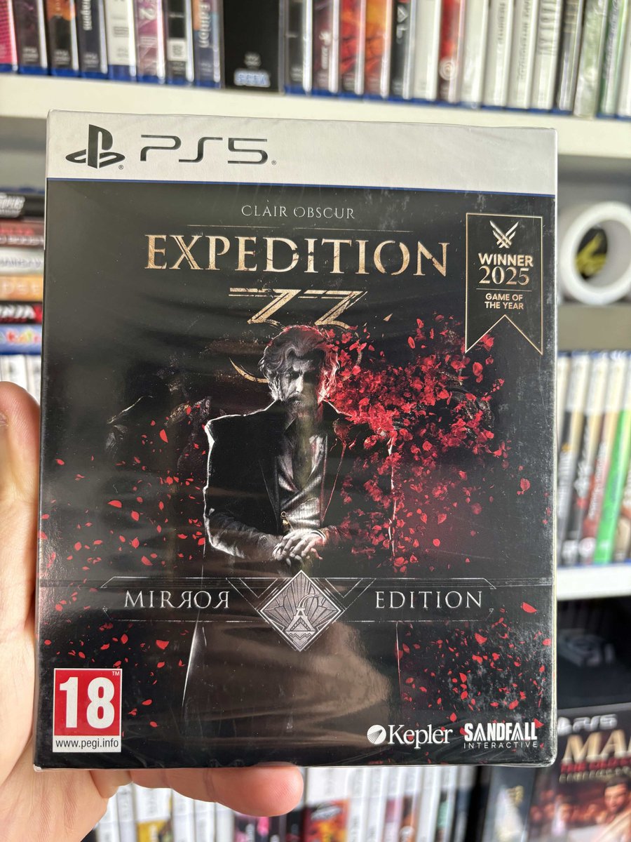 SteelbookV's tweet photo. Exemplaire reçu ! Aperçu du Packaging ⤵️

Clair Obscur : Expedition 33 – Mirror Edition (Avec #Steelbook ) sur #PS5 disponible !   

Exclu. Amazon ➡️ https://t.co/oDSism5EX9     

 Infos : https://t.co/5Ub2DaLJqf #pub
