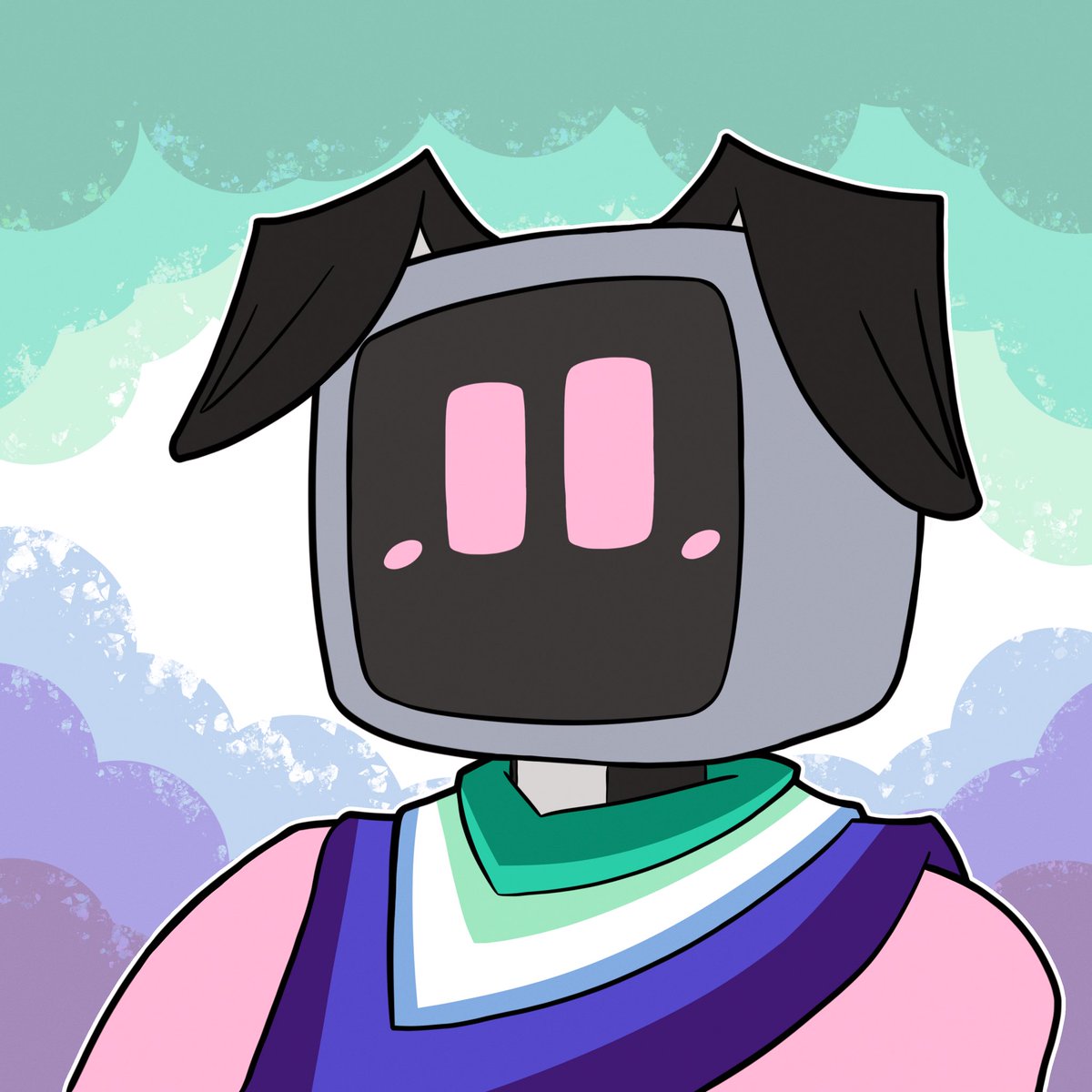 Flooferany's tweet photo. Pride icons for me and my lovely partner :3 @coldarchie https://t.co/Mt1KZrnGJw