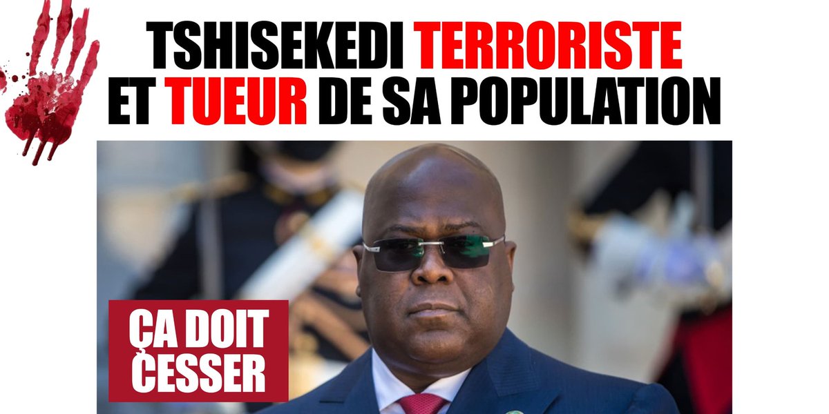 FNyembo23643's tweet photo. L'objectif principal des #États_Unis🇺🇲 ce sont nos minérais.

S'ils veulent réellement du bien pour notre pays,ils devraient d'abord sanctionner Tshisekedi pour son refus à la neutralisation de ses intimes #FDLR.

Cette impunité détruit sérieusement notre pays.

Notre souci ce n'est pas le #Rwanda, notre grand souci c'est le régime #sanguinaire de #Tshisekedi qui collabore avec les #FDLR pour tuer les Congolais.

@marcorubio @AsstSecStateAF @US_SrAdvisorAF @AfricaMediaHub @VPMDefenseRdc @BonheurMuamba4 @kamba82 @amluzayamo