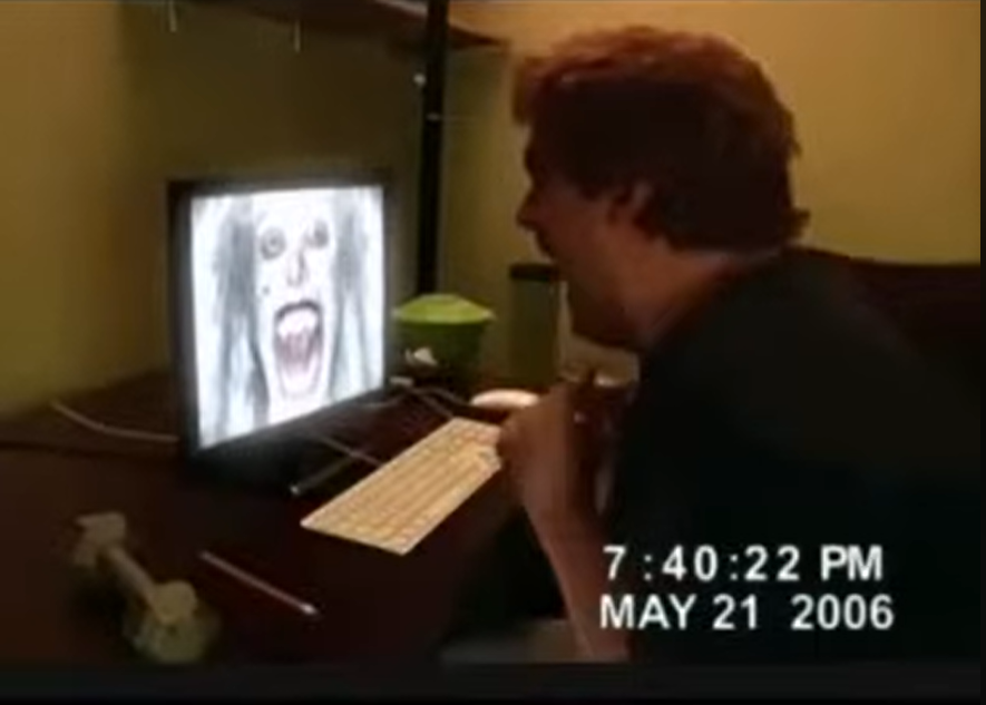 Lizard_bread's tweet photo. A fun fact: the face that Tinky Winky uses in Slender Tubbies also happens to be the same face in the iconic Scary Maze prank video https://t.co/DSHRvcasYz