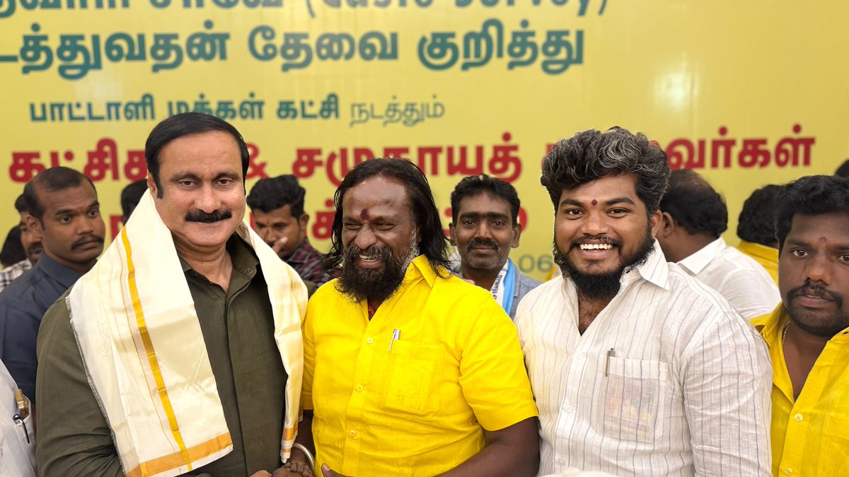 KKSelvakumaroff's tweet photo. இன்றைய தினம், 05.06.2026, வெள்ளிக்கிழமை - தமிழ்நாட்டில் 69% இட ஒதுக்கீட்டைப் பாதுகாக்க, மாநில அரசின் சார்பில், புள்ளிவிவரங்கள் சேகரிப்புச் சட்டம் 2008-ன் படி  (The Collection of Statistics Act, 2008) சாதிவாரி கணக்கெடுப்பு (Caste Survey) நடத்துவதன் தேவை குறித்து, பாட்டாளி மக்கள் கட்சி சார்பில், பாட்டாளி மக்கள் கட்சியின் தலைவர் @draramadoss அவர்கள் தலைமையில் அனைத்துக் கட்சிகள் மற்றும் சமுதாயத் தலைவர்கள் கலந்தாய்வு கூட்டம், தலைநகர் சென்னை, தியாகராயர் நகரில் சிறப்பாக நடந்து முடிந்தது.

இந்த கூட்டத்தில், சிறப்பு அழைப்பாளராக கலந்துகொண்டு எனது தரப்பு ஆக்கப்பூர்வமான கருத்துக்களை பதிவு செய்தேன்!
