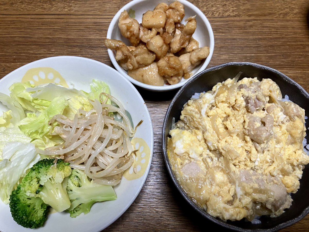 LearningBoar's tweet photo. 親子丼
1週間お疲れ様でした
来週から会社のイベントが多くて、胃が痛いです😣 https://t.co/Ocmb98mHta