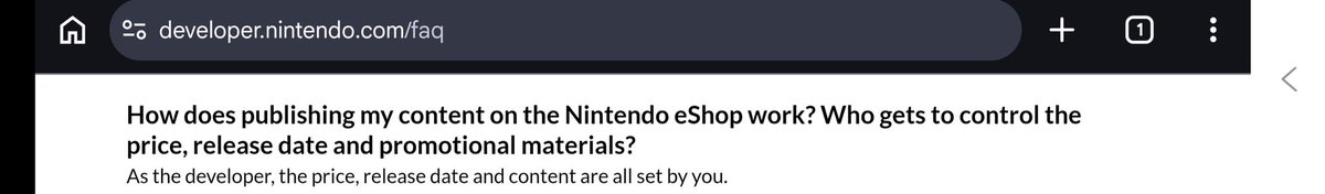 F1ipTweet's tweet photo. @Lurkerr1565604 @LuftkoppTim @Disgusting_Xin Nintendo doesn't determine 3rd Party prices or sales. https://t.co/TTXECnpspB