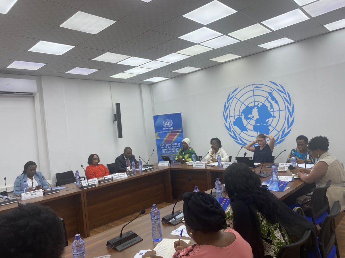 radiookapi's tweet photo. Des femmes veulent accroître leur influence dans les processus de paix en RDC
https://t.co/2grfIDrb1L https://t.co/nk9Ah21OAG
