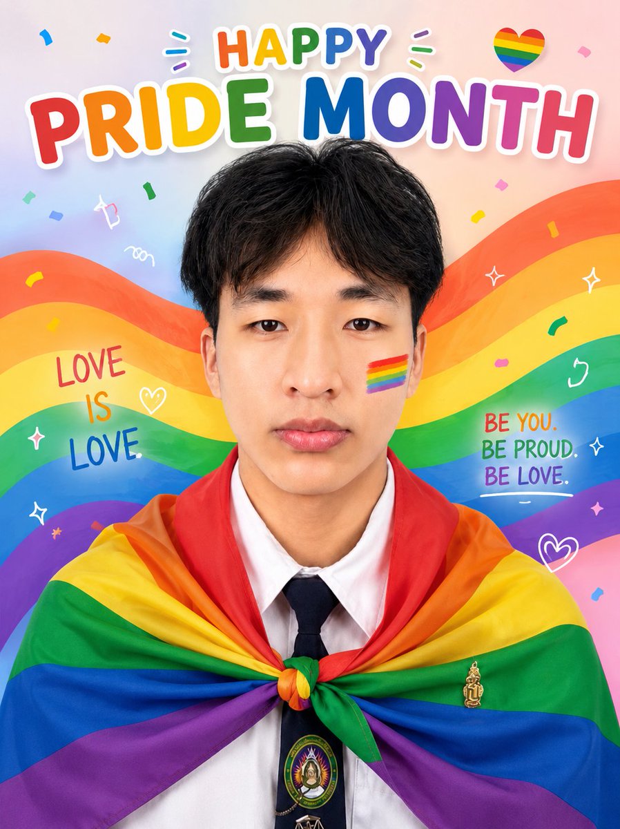 DrMikeJFK's tweet photo. Happy Pride Month! 🌈
This month is a celebration of love, diversity, equality, and the freedom to be yourself. Let us build a world where everyone is respected, valued, and treated equally.

Dr.Mike JFK : Human Rights Defender 
#DrMikeJFK 
#DrMikeJFK8
#PrideMonth
#PrideMonth2026 https://t.co/bQojLa0yiF