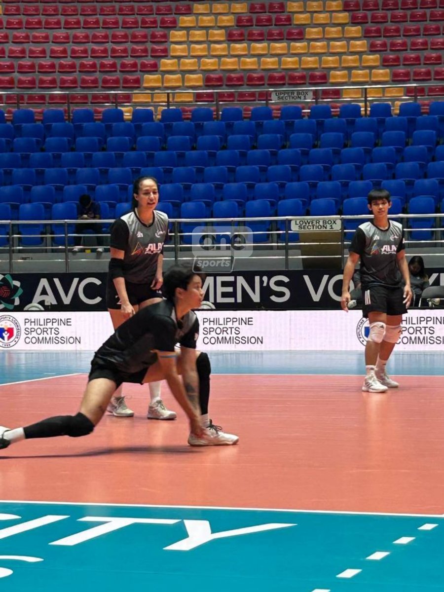 OneSportsPHL's tweet photo. THE GIRLS ARE LOCKED IN 🔒🇵🇭

Alyssa Solomon, Alyssa Valdez, and the Alas Pilipinas Women fine-tune their preparations at the Candon City Arena ahead of their 2026 AVC Women’s Cup campaign starting tomorrow! | 📸 Kristian Encarnacion/Cignal

#AlasPilipinas #AVCWomensCup https://t.co/2VXC7MBm7R