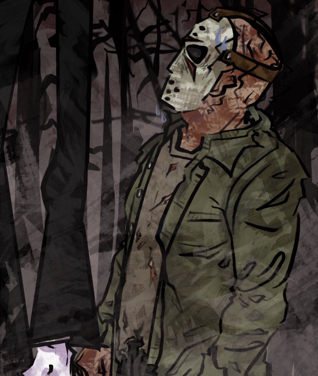 Suff0cationPit's tweet photo. I don’t draw him very well but here’s crumbs for like the 8 Jason Yumes that follow me https://t.co/fZdHL3DEJp