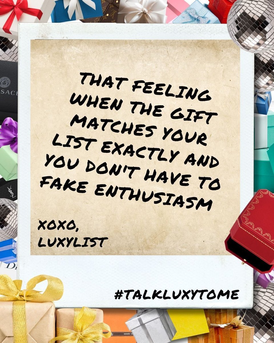 luxylist's tweet photo. Wish it.
List it.
Share it.
Get it.
Love it.
Rock It.
Post it.
Repeat it.

LuxyList It.

https://t.co/Z2hwwOtkct

#gifts #wishlist #forcreators #followers #luxury #fans #subs #secretadmirer https://t.co/A4qowWSfVQ