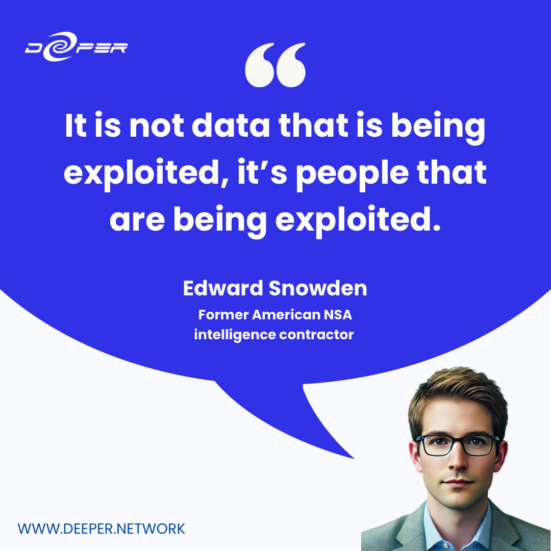 deeper_network's tweet photo. Securing data means protecting people. Your personal information is your privacy. Cybersecurity awareness isn’t just a slogan; it’s an action. The Deeper Connect and DPN App encrypt your data and secure your online activities. https://t.co/1Q2CKhp7gs