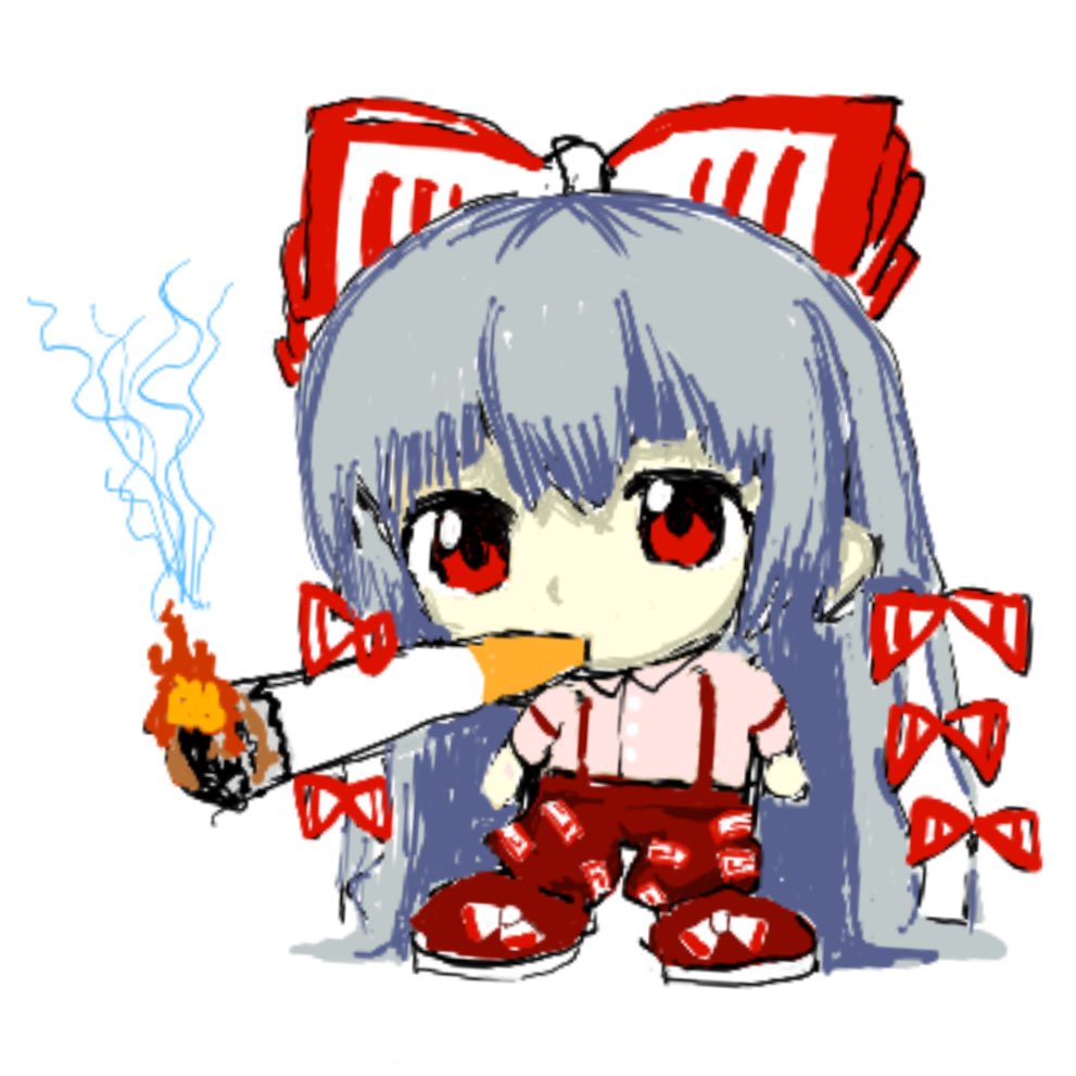 Nekoya_seiya's tweet photo. 過去の絵 #東方Project #藤原妹紅 https://t.co/NlqbNCgxGt
