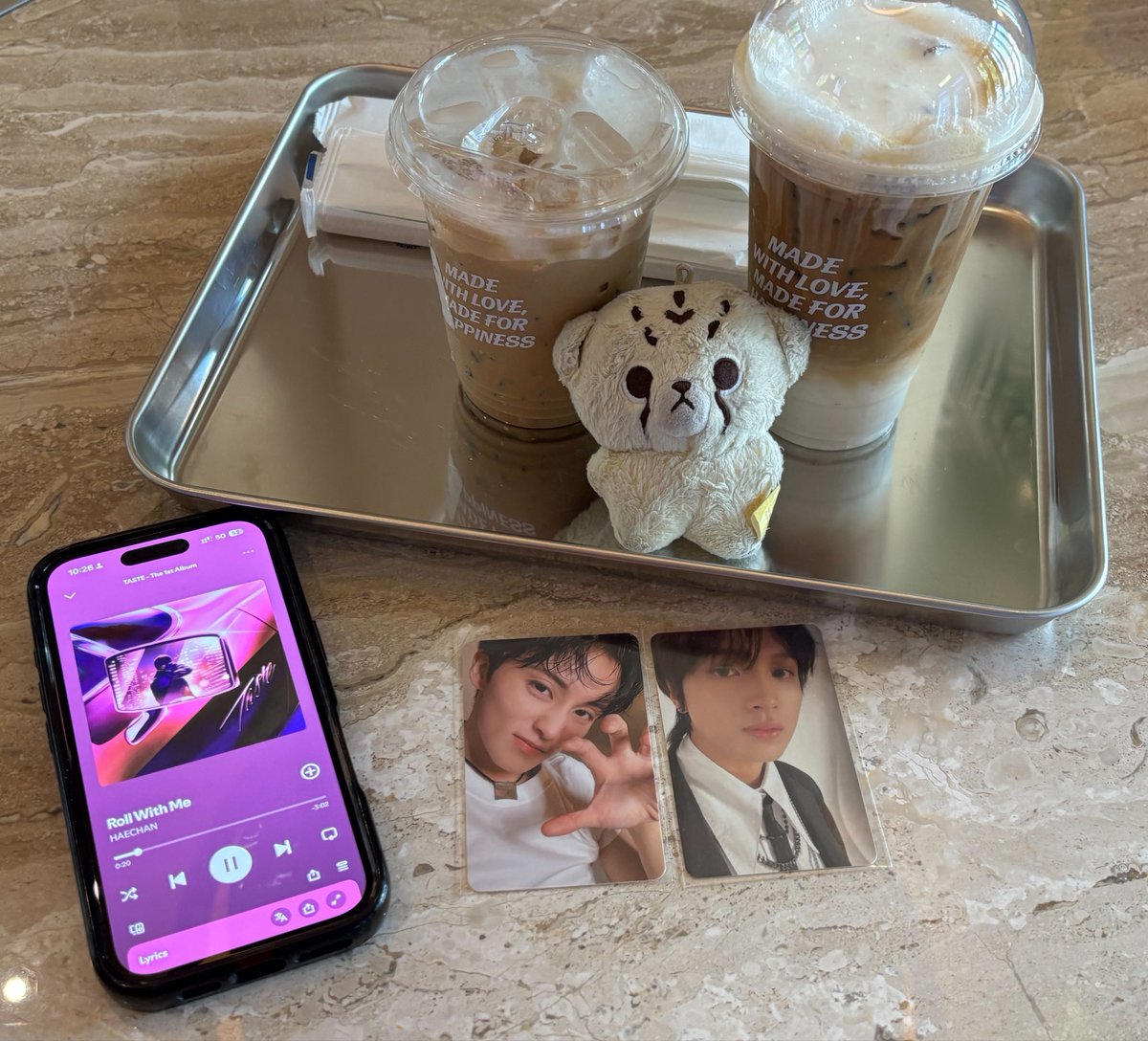 hachaeong's tweet photo. haechan day and mark new song 🥹 

life is so so good. https://t.co/pWxgmfoBRi