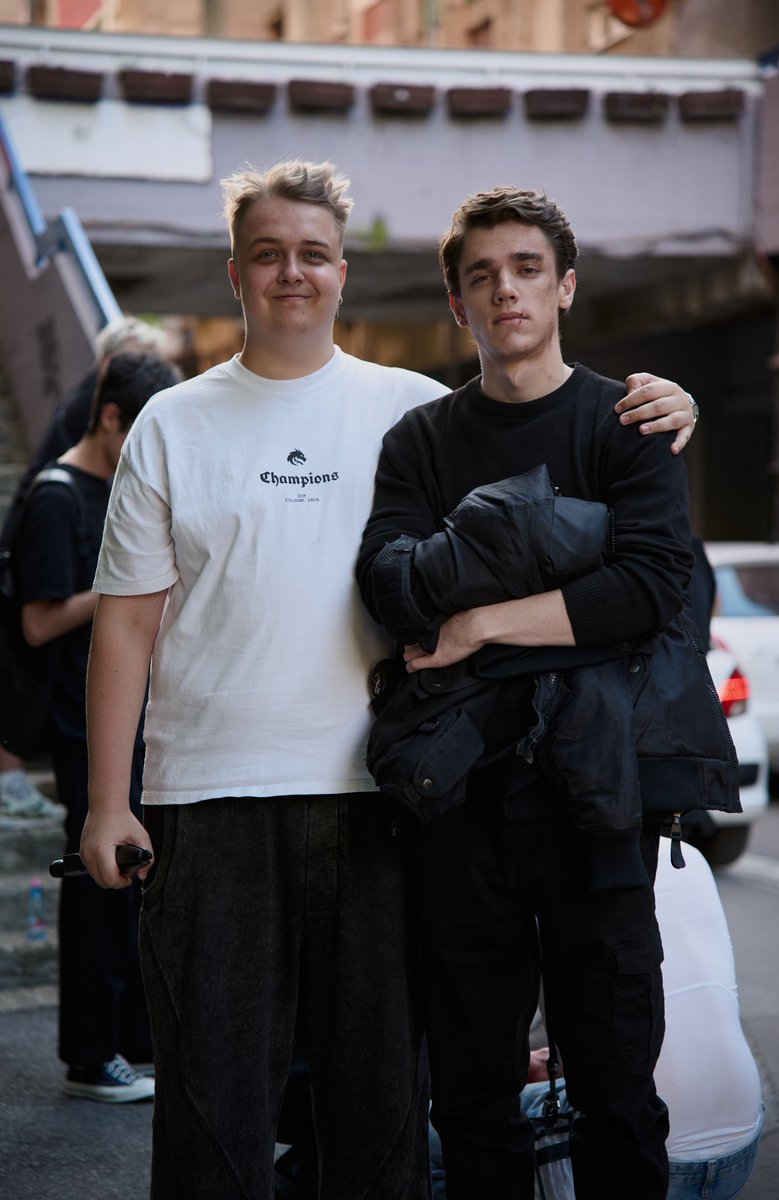Team__Spirit's tweet photo. BTS from The Antagonist shoot 🫣 https://t.co/R7h6XXwyJA