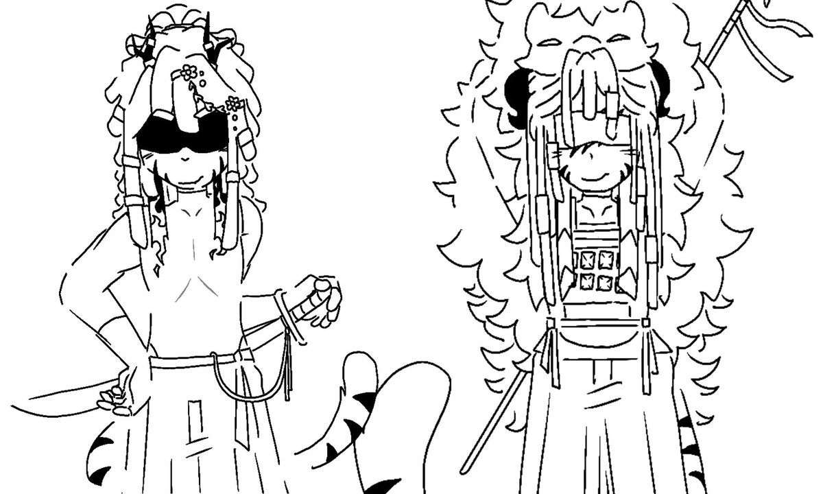 Merninja2's tweet photo. Extra doodles I've done :3 I've been streaming like, almost nonstop for 3 days on Jaden's server, am I cooked. #flamefrags #manepear #jaden_man #eggchan https://t.co/lIFacIYtBa