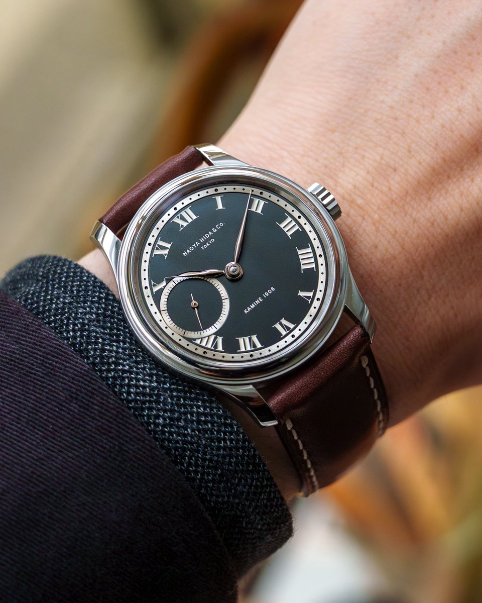 masaharu_wada's tweet photo. 実は次号のHodinkee Japan Magazineで取り上げていることもあって、ひと足先に拝見し試させていただいてました！　控えめに言って最高でした！上根社長の手腕があったからこそ実現された周年モデルだなと👏🏻 https://t.co/YVo0I9KyCX
