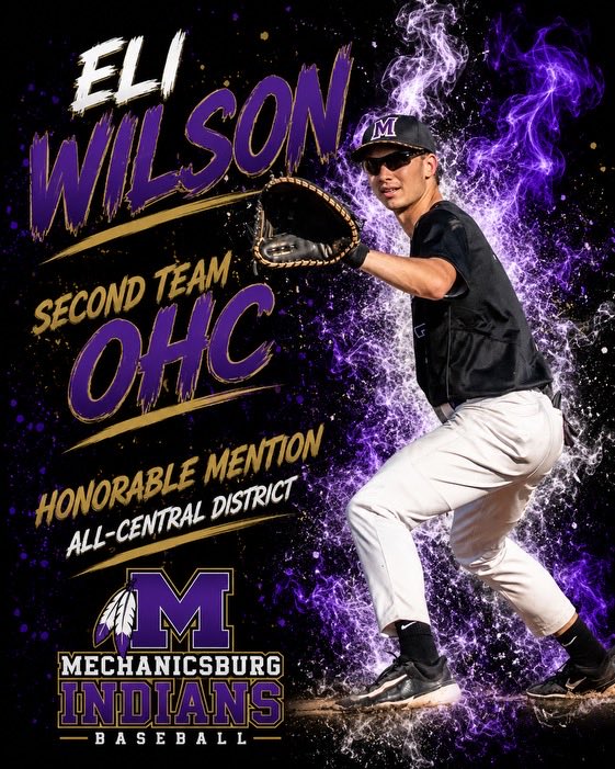 eyinkb's tweet photo. Congratulations to senior Eli Wilson on being named 2nd team OHC and HM All Central District. A true leader on and off the field! @McburgAthletics 
#Builders https://t.co/uXrF7MTFFz