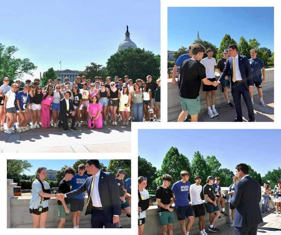 RepBresnahan's tweet photo. This week, I was happy to welcome students from West Scranton High School to the U.S. Capitol during their visit to Washington, D.C.

Thank you to the students and chaperones from WSHS for visiting. I hope you enjoyed your time in our nation’s capital! https://t.co/uAESUelM89