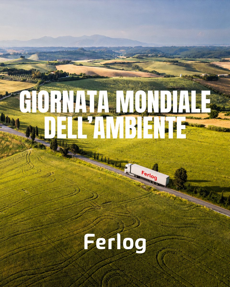 FerlogSrl's tweet photo. 🌳 Nella #GiornataMondialeDellAmbiente, #Ferlog ribadisce con convinzione la volontà di rendere le proprie attività aziendali meno impattanti possibili sull'#ecostistema del nostro #pianeta.

...

https://t.co/DpJMdularz https://t.co/NCq7RqtEoG