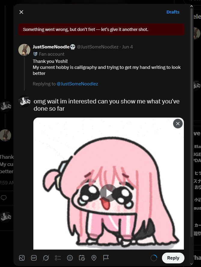 MasterOfYoshi's tweet photo. @JustSomeNoodlez it wont let me reply 😭 https://t.co/BuTQVa4KHf