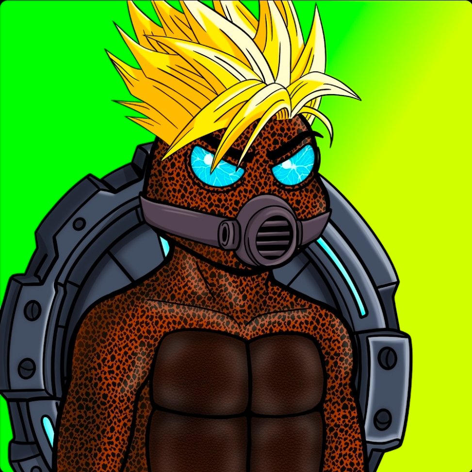 saitae8's tweet photo. New traits are being added to #MetaMate's TraitSwap one after another. I changed @DMSTsol's #DMST NFT! 
I changed everything except the mouth so it's unrecognizable.🤣 https://t.co/QwlTiQFHPi