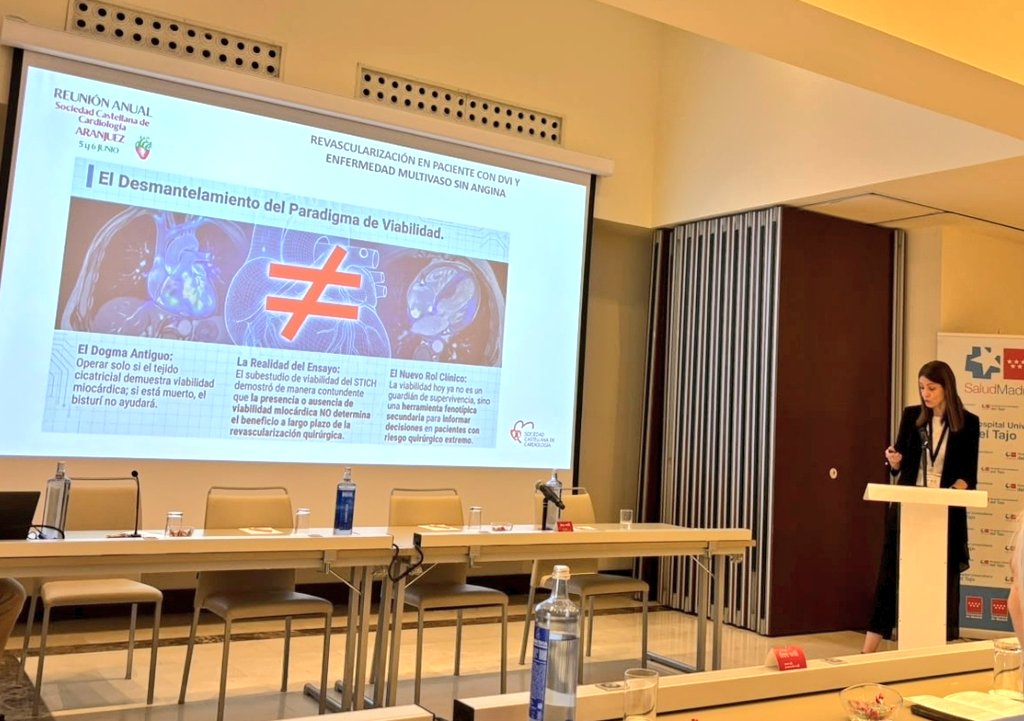 Azcarate_Cardio's tweet photo. 👏 Excelente charla. 
➡️ Revascularización en paciente con DVI y enfermedad multivaso sin angina.
®️  @Ana_Viana_T

📍 @sccardiologia https://t.co/gw5Z6e3N0P