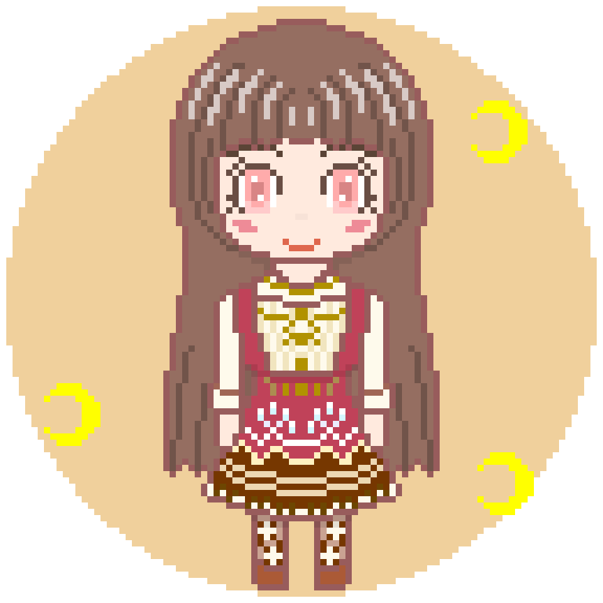 Fukuta660's tweet photo. ドットで描く麻衣さん🌙
歌枠で現れるちょ猫には期待せずにはいられない😸

#おえかきちょ #悠月麻衣 https://t.co/tTwyNaKEha