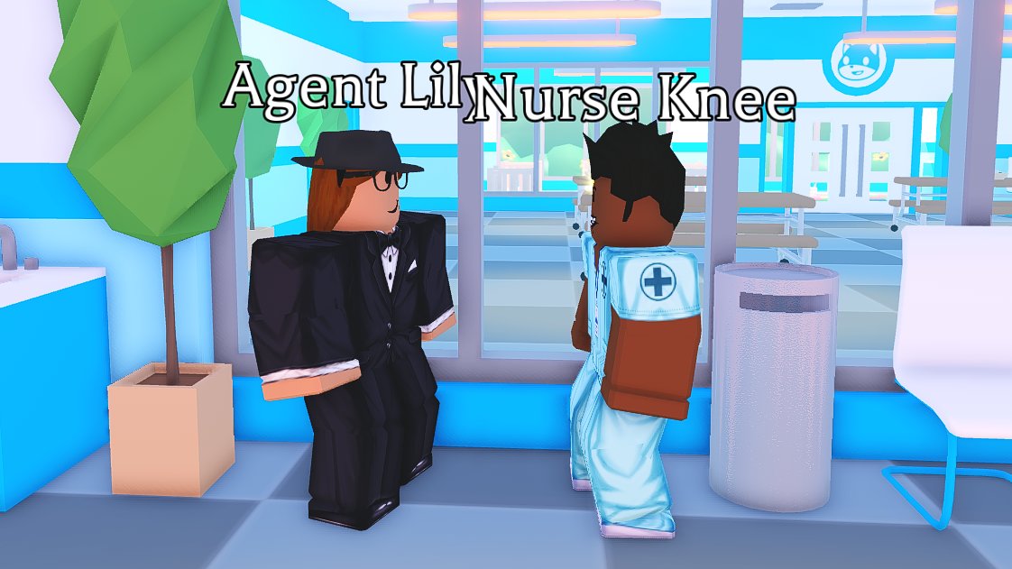AMReporters's tweet photo. 🚨 Agent Lily and Nurse Knee are having discussions.

The text that pops up when you go near them is as follows;

"...suspicious activity..."
"...other conductives...?"
"...lab equipment..."
"...side effects...?"
"... a quack!?"
"...huge expenses..."
"...stay in contact..."
"...pieces of fur..."
"...Hippocratic Oath..."