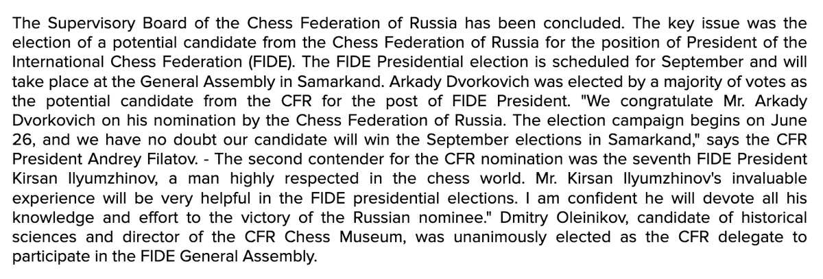 ChessProblem's tweet photo. seems like an official campaign announcement 3 weeks before campaigning is allowed 🙃 https://t.co/Fegrhswx0e