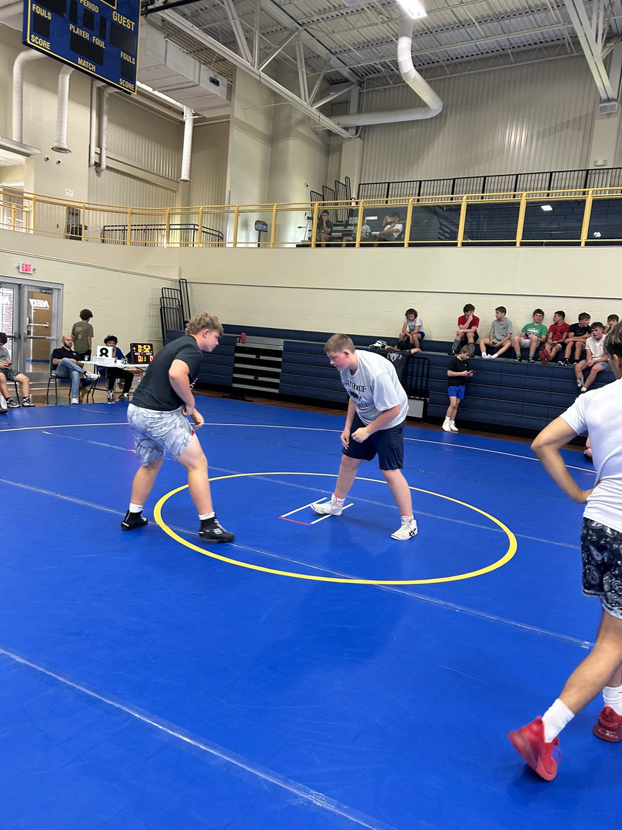 LathropWrestle's tweet photo. NEO BOYS CAMP:✅

Boys finished up camp today with a Takedown Tournament! The Lathrop boys represented well, and brought home 3 Champions!

J.T. Hribar: 🥇

D. Coots: 🏆

J. James: 🥇

We will start back up next Wednesday (5/10) at 4PM in the MS PAC for our next open mat! https://t.co/tZXJ4Tk5fV