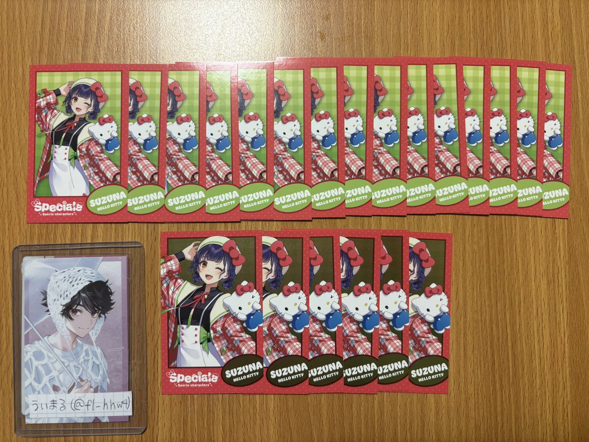 fl_hhw4's tweet photo. 【交換】
にじさんじ Speciale サンリオキャラクターズ サンリオ ランダムフォト風カード

譲）画像参照

求）同種💜（N＞R）＞異種💜

ご不快でなければ比率違いでの交換可能です◎
R⇌Nの交換も可能です。 
検索からでもお気軽にお声がけ下さい🌸 https://t.co/0m5qG7ZkNc