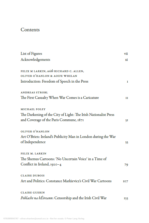 OOH99's tweet photo. So pleased to have received a PDF copy of this book 'Freedom of Speech in the Press in Times of Conflict' 
Grateful to the other editors, contributors and the publisher Peter Lang
Details here:  https://t.co/zqcubvuqf8 https://t.co/hxQvvn3fsS