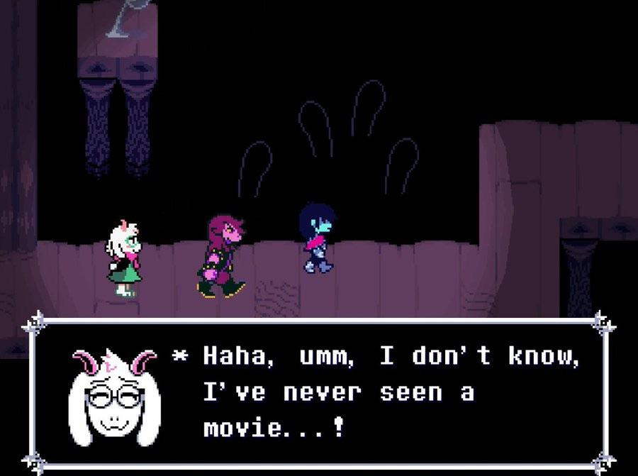 Tv Time Ralsei I dont think Ralsei is an object in Kris' house like the headband or ...